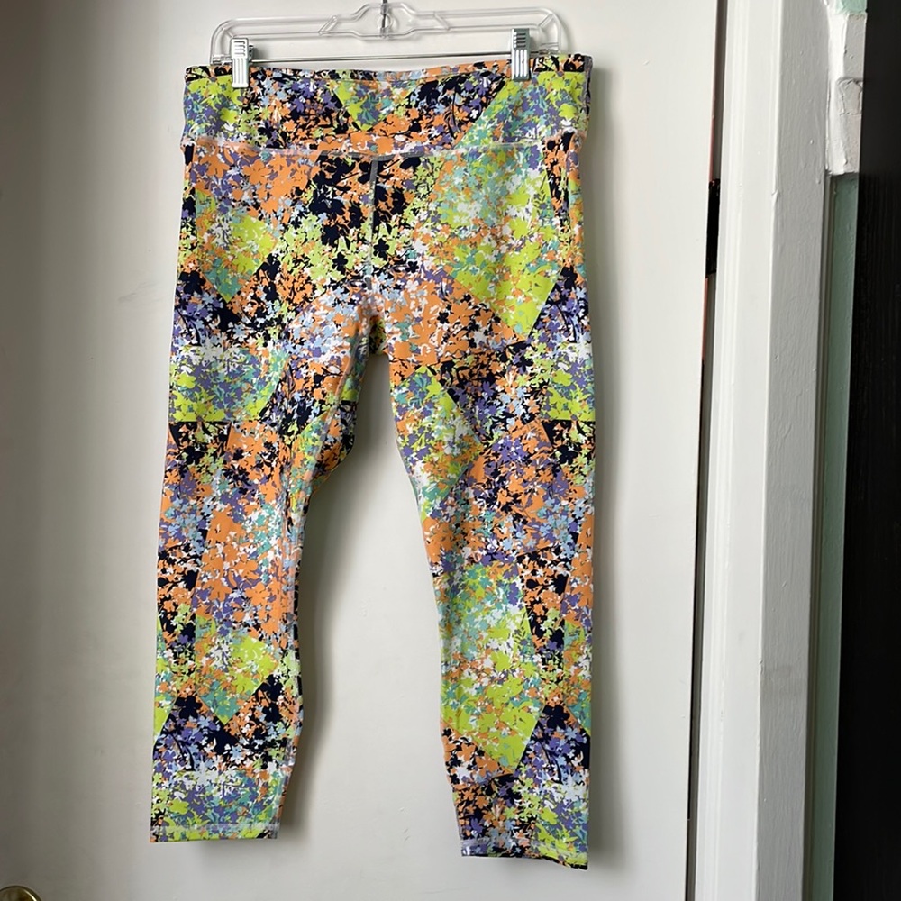Fabletics Powerhold Floral Leggings